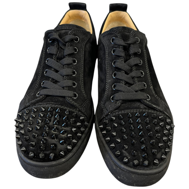 Men's Louis Junior Flat Low Trainers Black Size UK 7.5 / EU 41.5