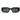 Men's Rectangular Sunglasses Black