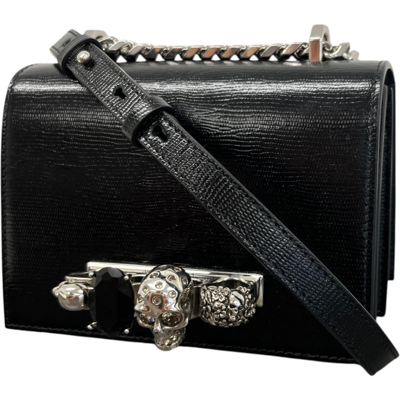 Women's Small Jewelled Bag Black