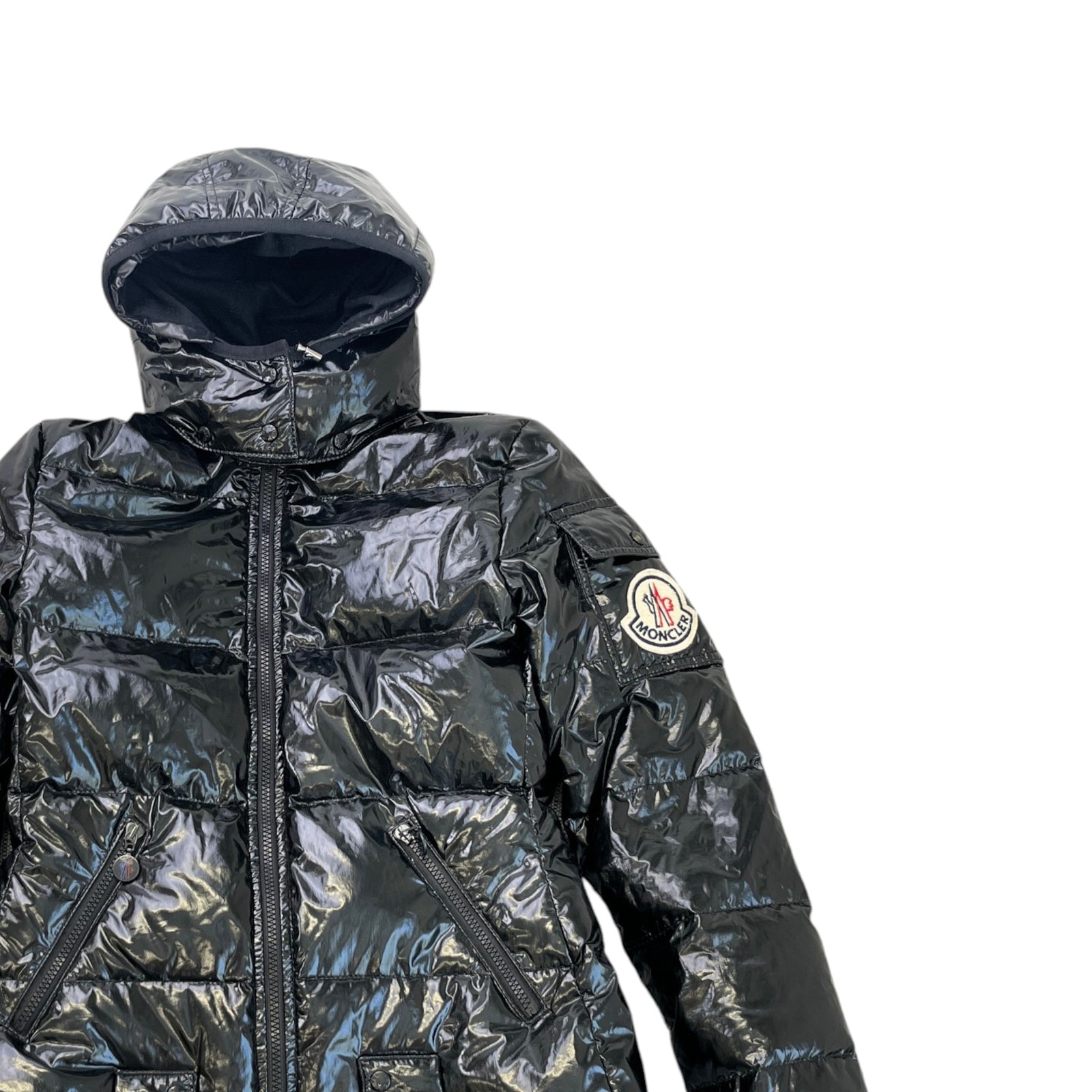 Women's Tissu Down Jacket Black Size 1 / UK 10 - Photo 3