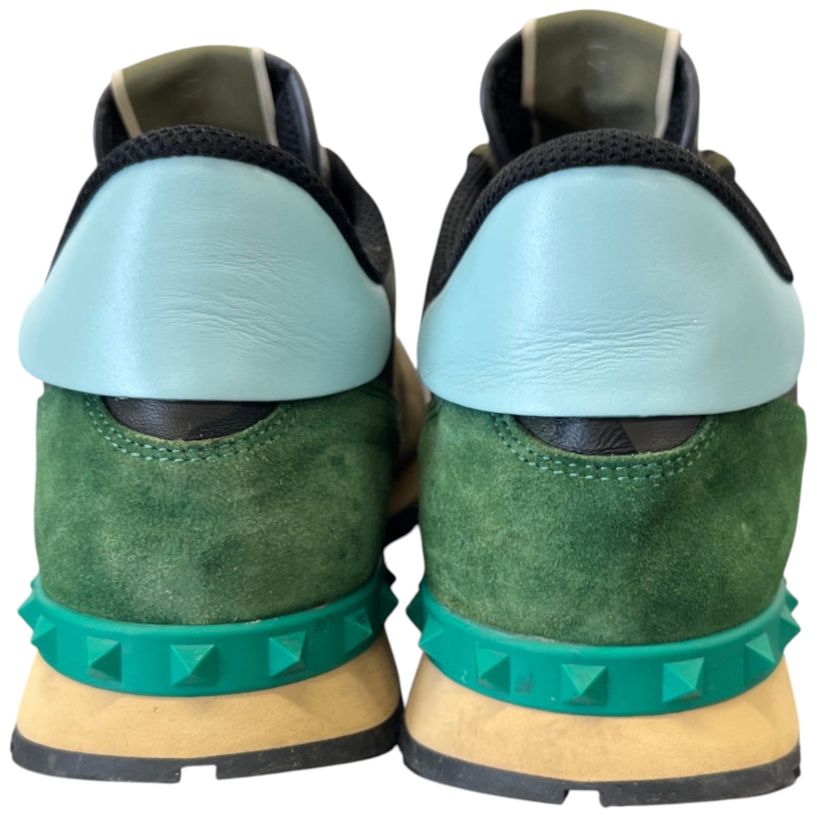 Men's Rockrunner Camouflage Low Trainers Green Size UK 7 / EU 41 - Photo 7