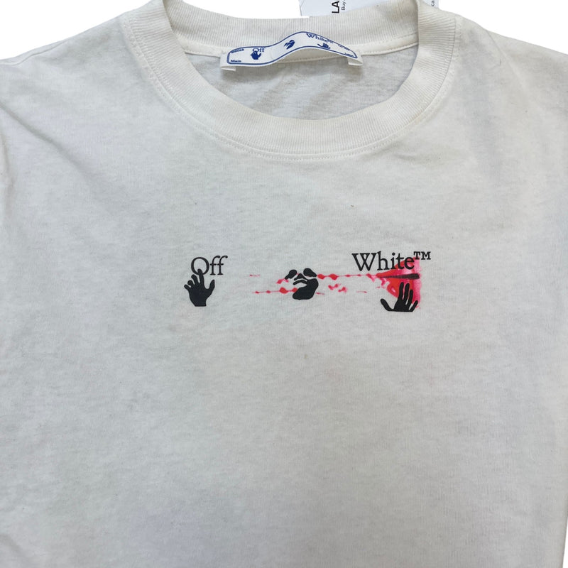 Men's Arrow Logo T-Shirt White Size XS