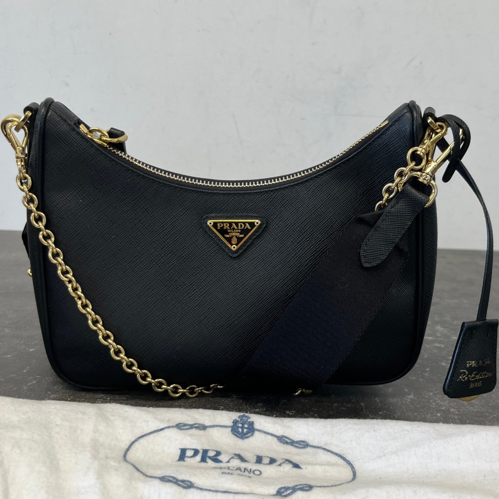 Women's Re-Edition 2005 Bag Black - Photo 14
