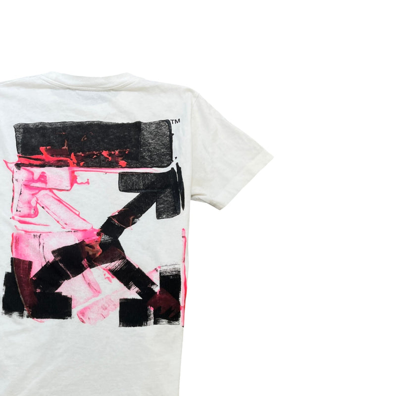 Men's Arrow Logo T-Shirt White Size XS