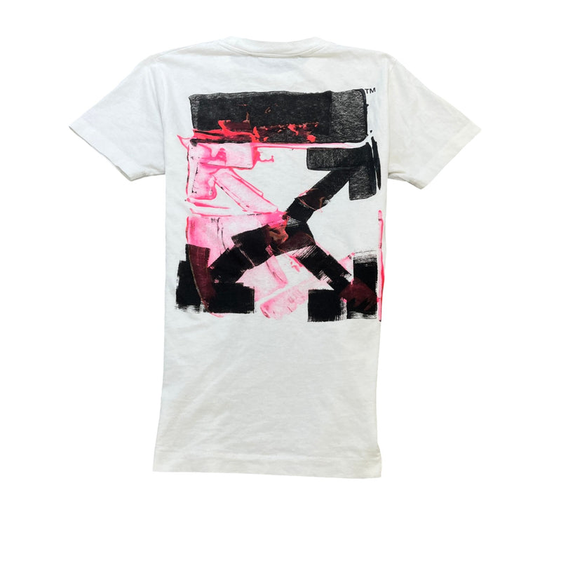 Men's Arrow Logo T-Shirt White Size XS