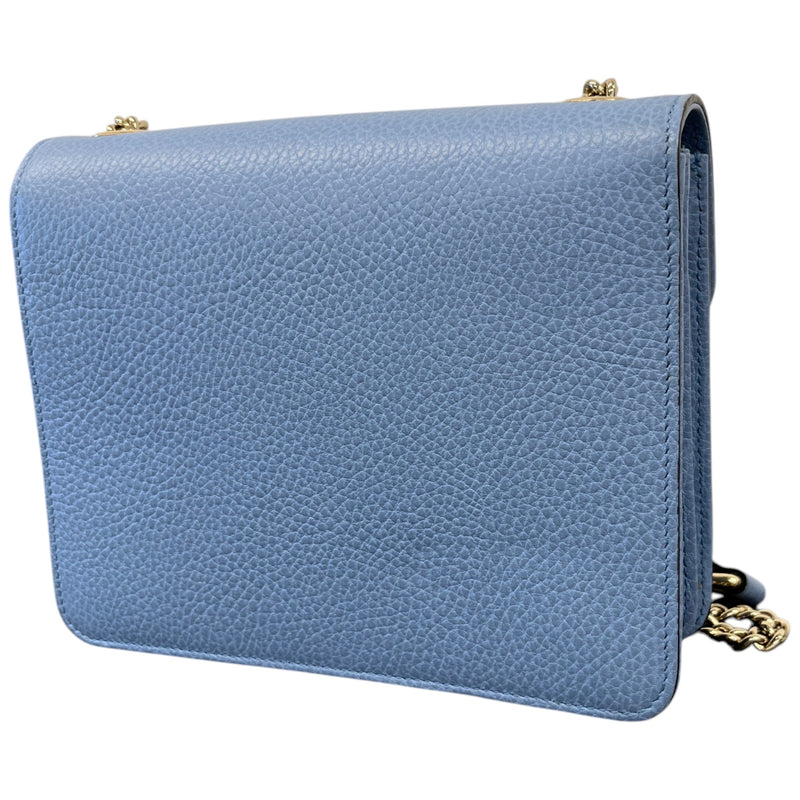 Women's Interlocking G Crossbody Bag Blue