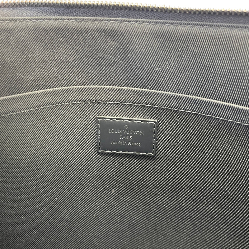 Men's Damier Graphite Pochette Jour Pouch Black