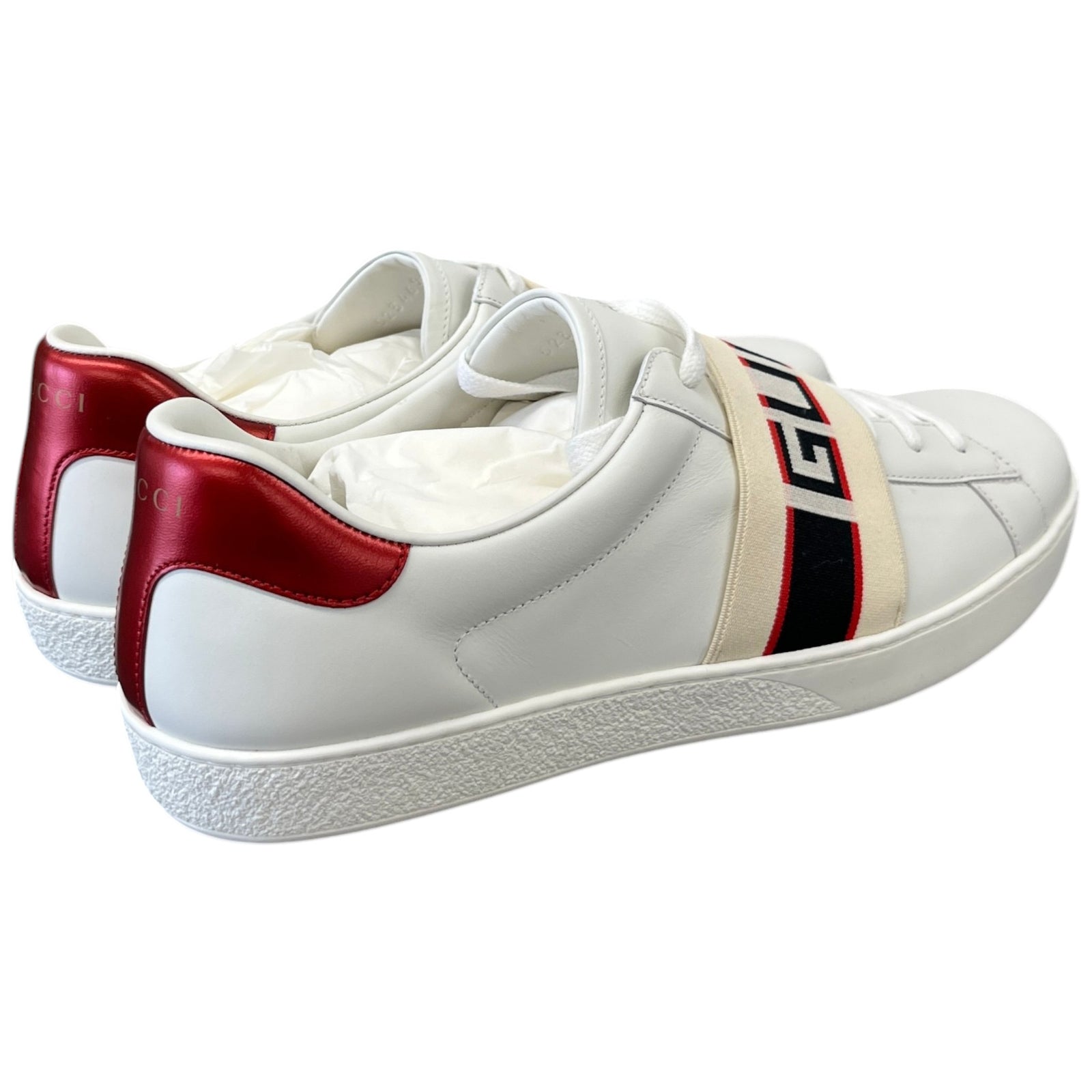 Men's Ace Low Trainers White Size UK 11.5 / EU 45.5 - Photo 8