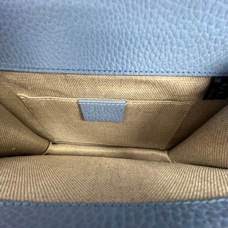Women's Interlocking G Crossbody Bag Blue