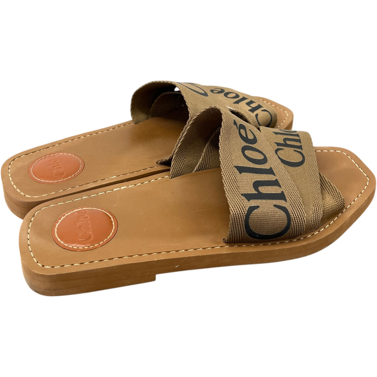 Women's Woody Sandals Brown Size UK 6 / EU 39 - Photo 8