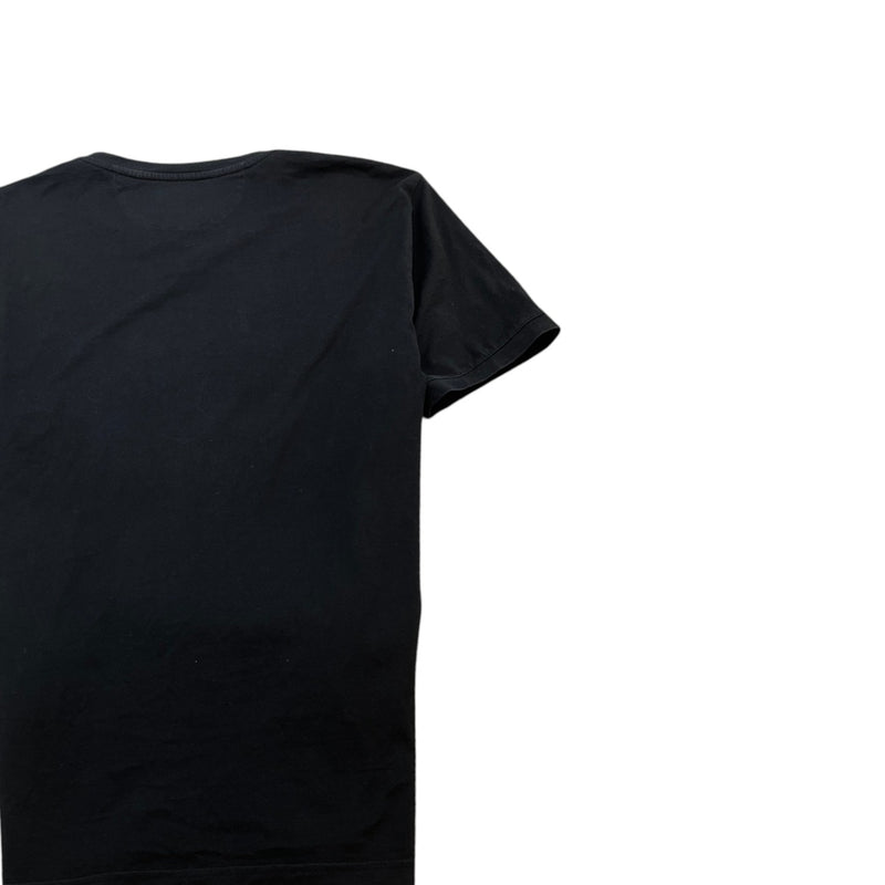 Men's Karl Lagerfeld Embellished T-Shirt Black Size IT 50 / UK L