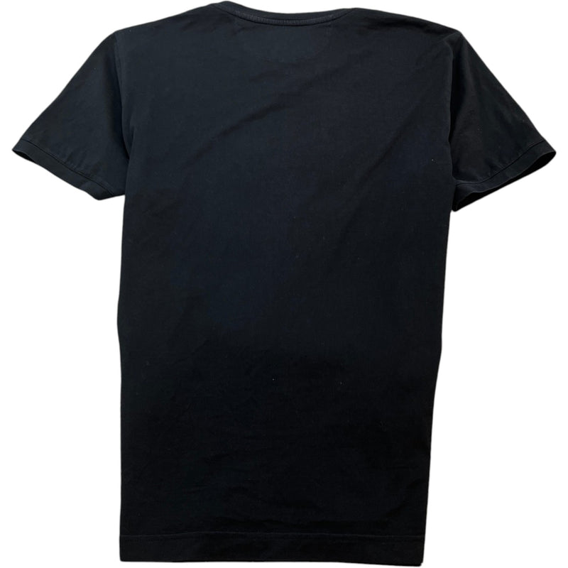 Men's Karl Lagerfeld Embellished T-Shirt Black Size IT 50 / UK L