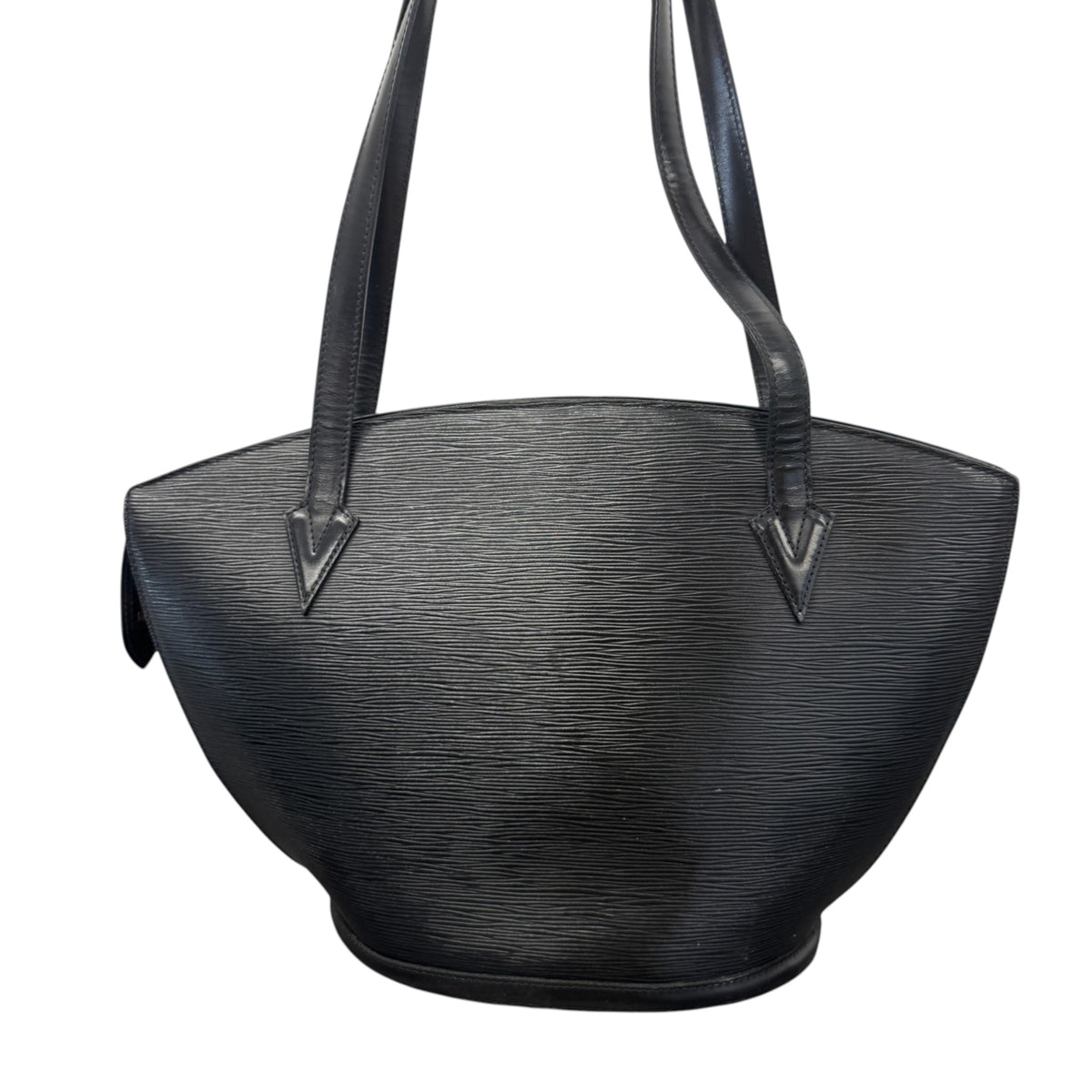 Women's Epi Leather Saint Jacques MM Handbag Black - Photo 6