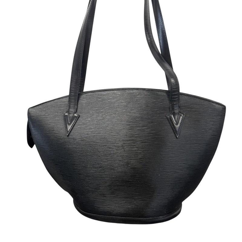 Women's Epi Leather Saint Jacques MM Handbag Black