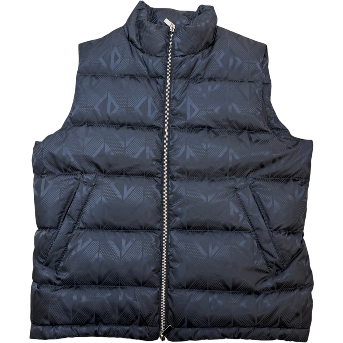 Men's CD Diamond Gilet Navy Size L - Photo 1