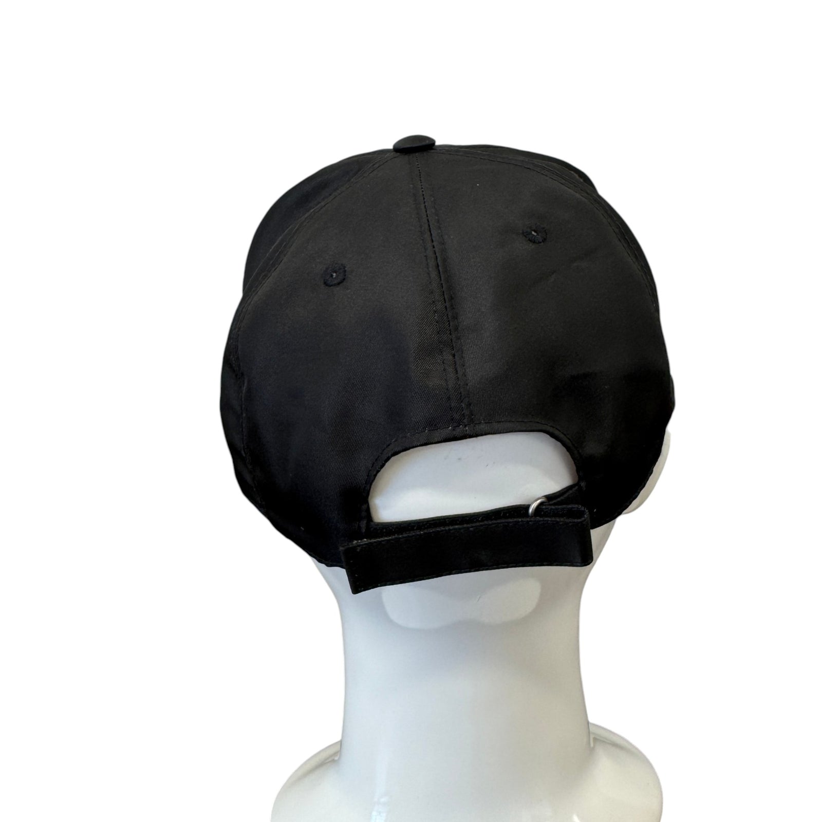 Men's Logo Print Cap Black - Photo 3