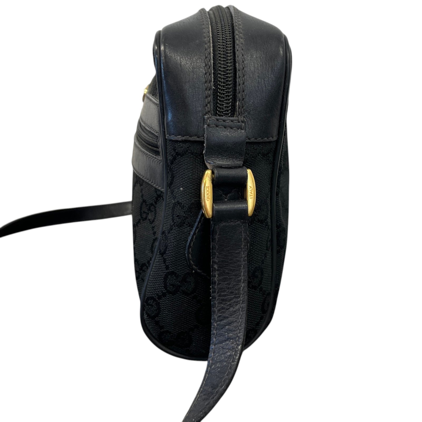Women's Gg Supreme Ophidia Bag Black - Photo 6