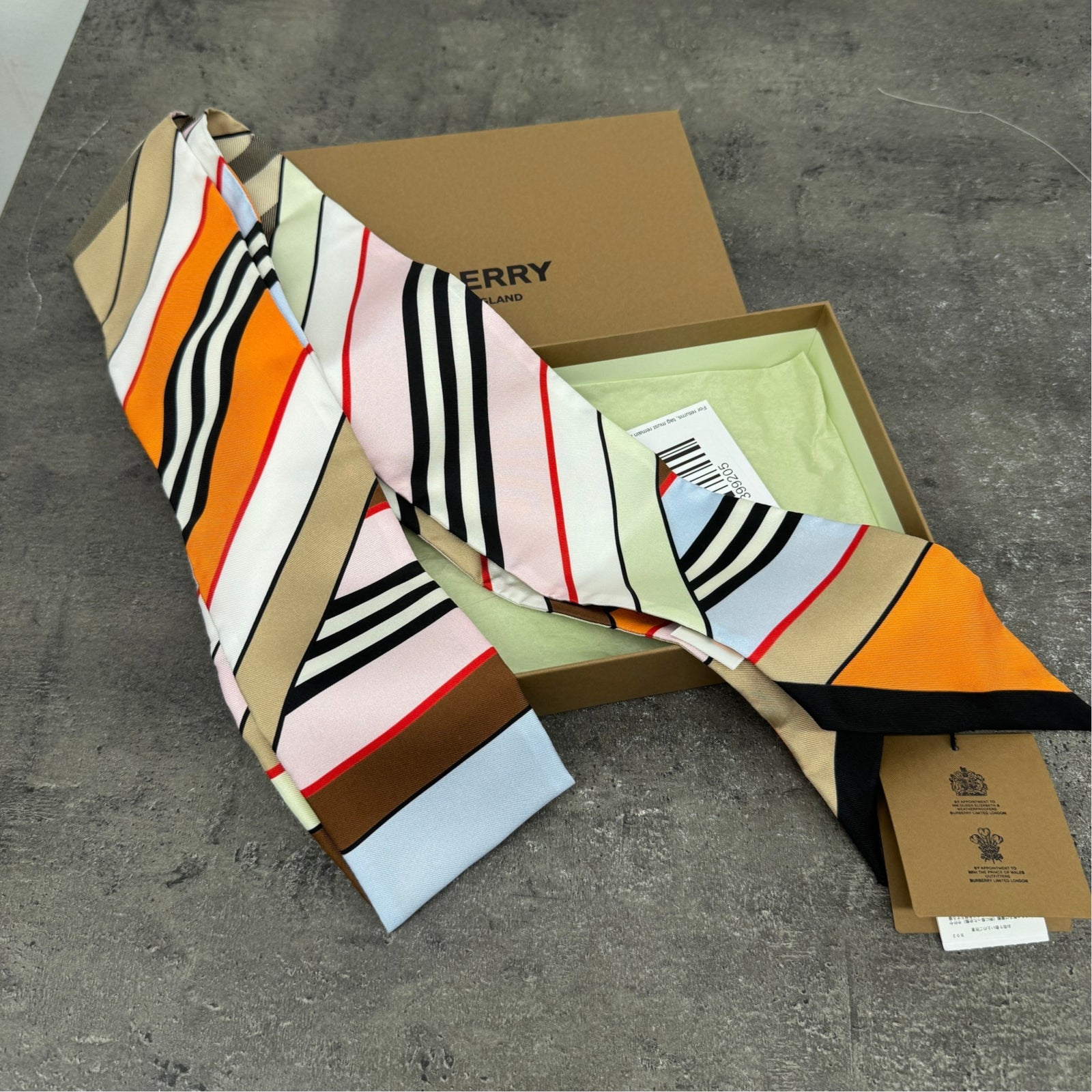 Women's Montage Silk Scarf Multi-Coloured - Photo 8