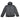 Men's Applique Logo Down Jacket Black Size XL