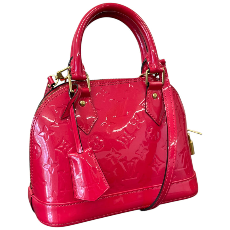Women's Monogram Vernis Alma BB Handbag Pink