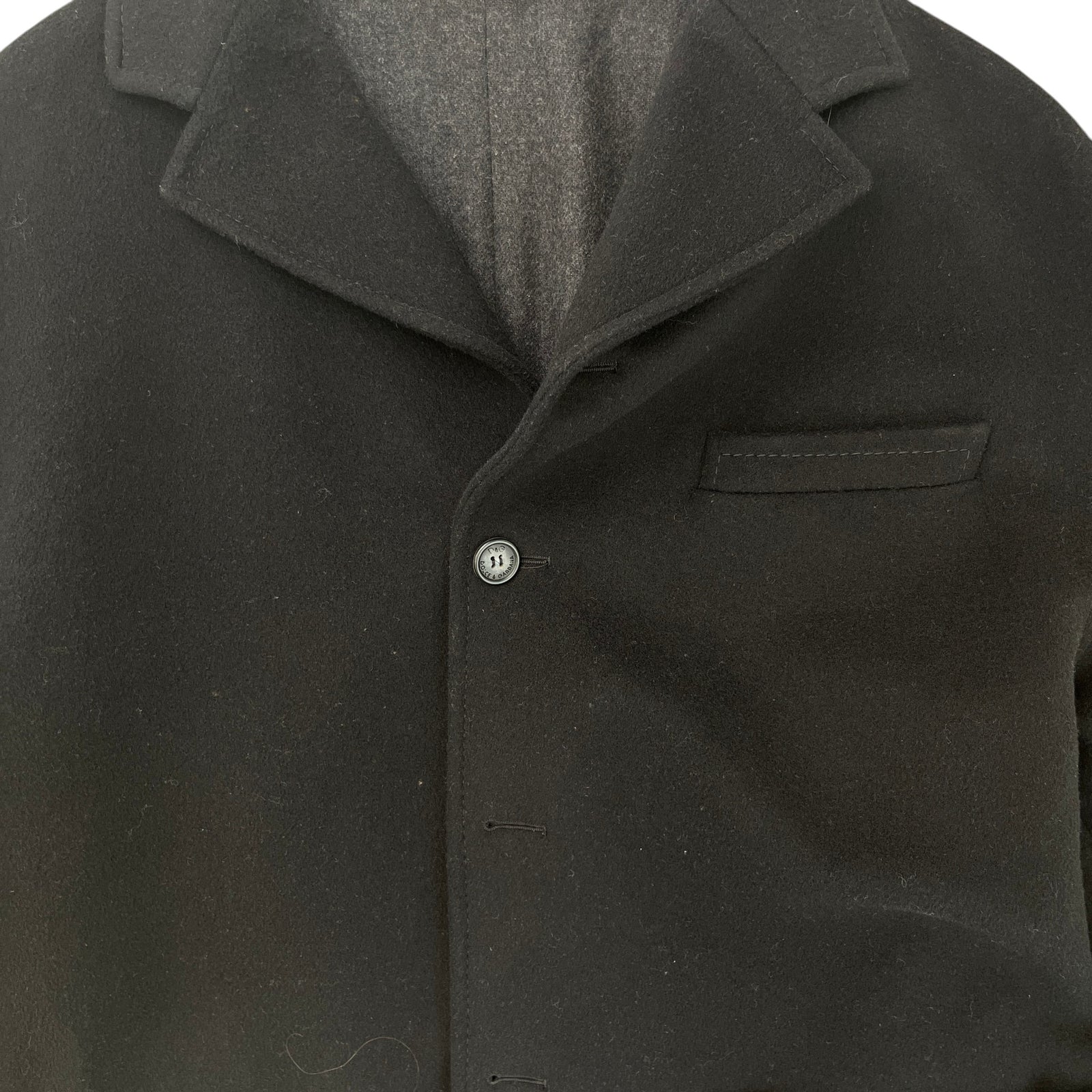 Men's Logo Button Trench Jacket Grey Size IT 52 / XL - Photo 5