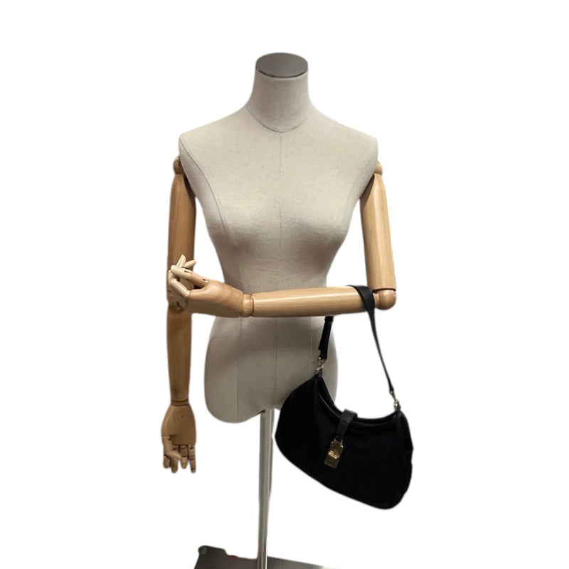Women's Tessuto Nylon Handbag Black