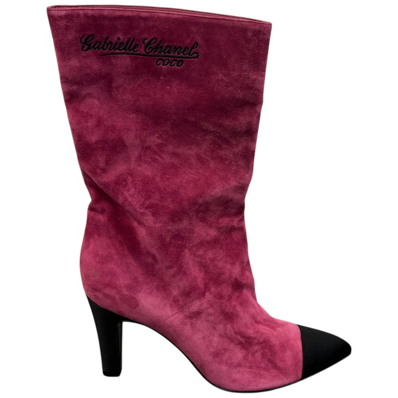 Women's Cap Toe Gabrielle Boots Pink Size EU 38.5 / UK 5.5