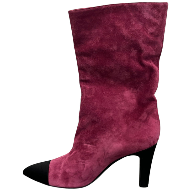 Women's Cap Toe Gabrielle Boots Pink Size EU 38.5 / UK 5.5