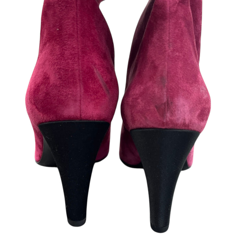 Women's Cap Toe Gabrielle Boots Pink Size EU 38.5 / UK 5.5