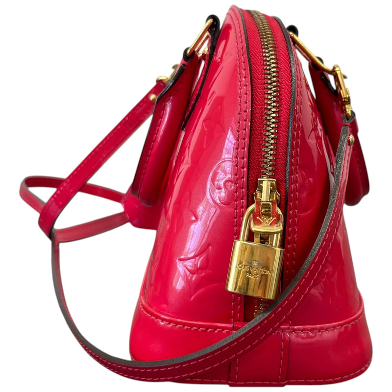 Women's Monogram Vernis Alma BB Handbag Pink