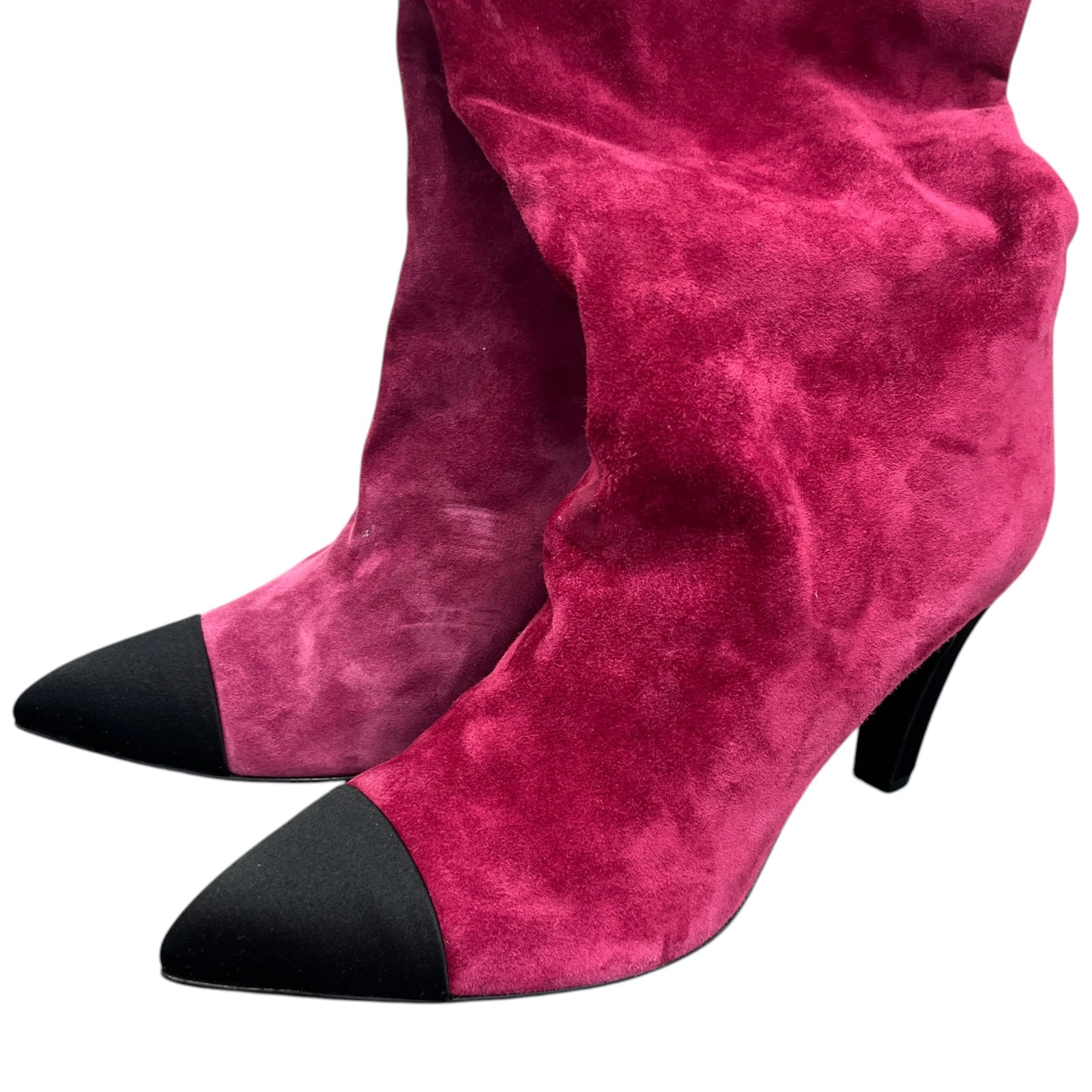 Women's Cap Toe Gabrielle Boots Pink Size EU 38.5 / UK 5.5 - Photo 9