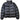 Men's Oblique Down Jacket Black Size IT 52 / XL