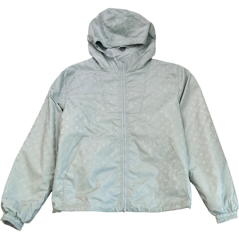 Men's Monogram Reversible Jacket Blue Size IT 52 / XL