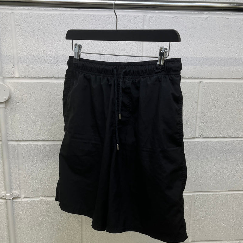 Men's Plain Swim Shorts Black Size M