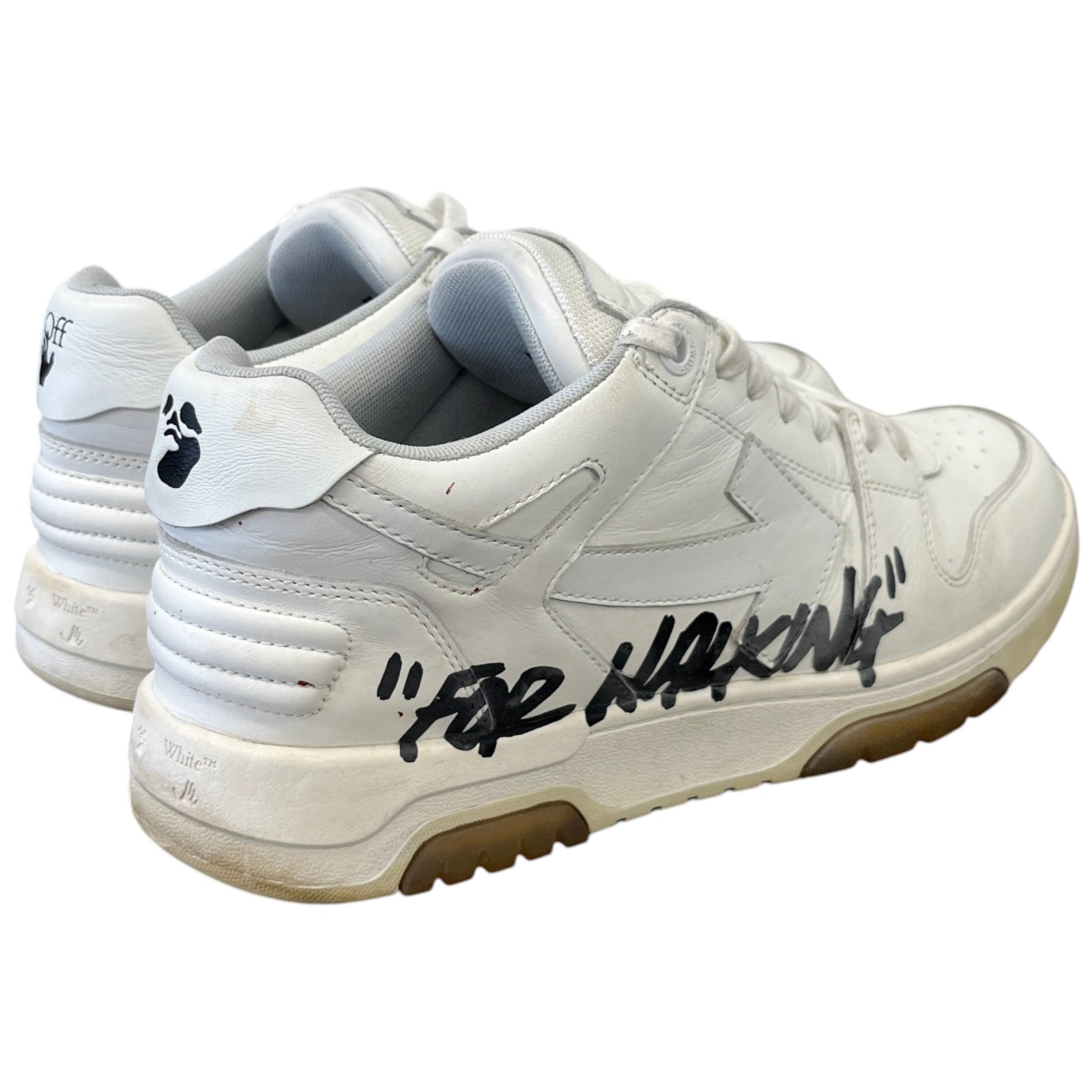 Men's Out Of Office Low Trainers White Size UK 10 / EU 44 - Photo 8