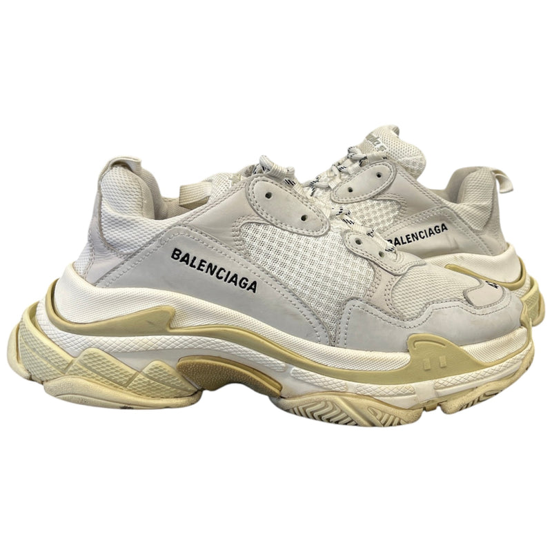 Men's Triple S Low Trainers White Size UK 8 / EU 42