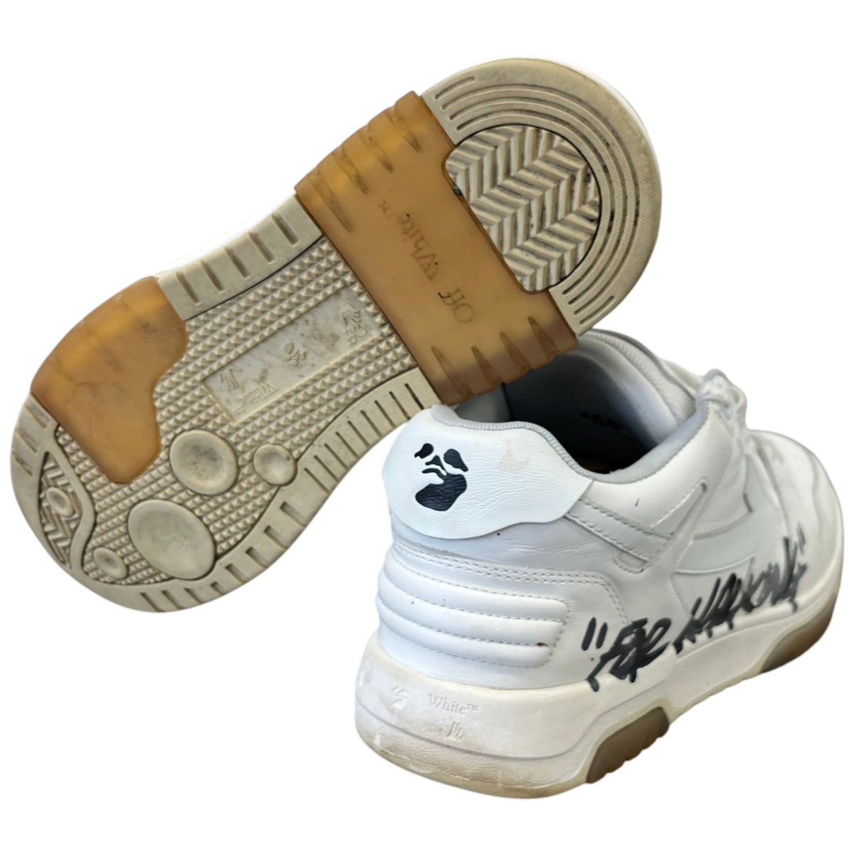 Men's Out Of Office Low Trainers White Size UK 10 / EU 44 - Photo 10