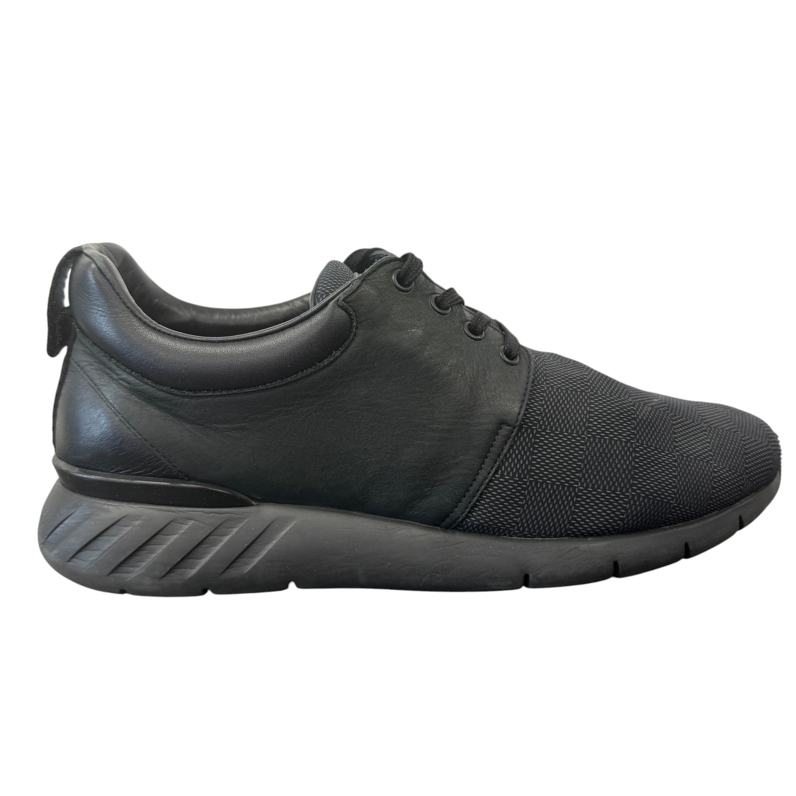 Men's Fast Lane Low Trainers Black Size EU 42.5 / UK 8.5 - Photo 1