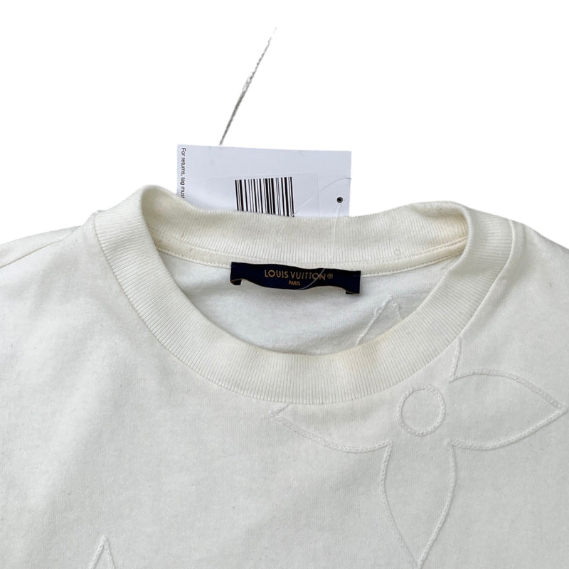 Men's Monogram T-Shirt Cream Size L