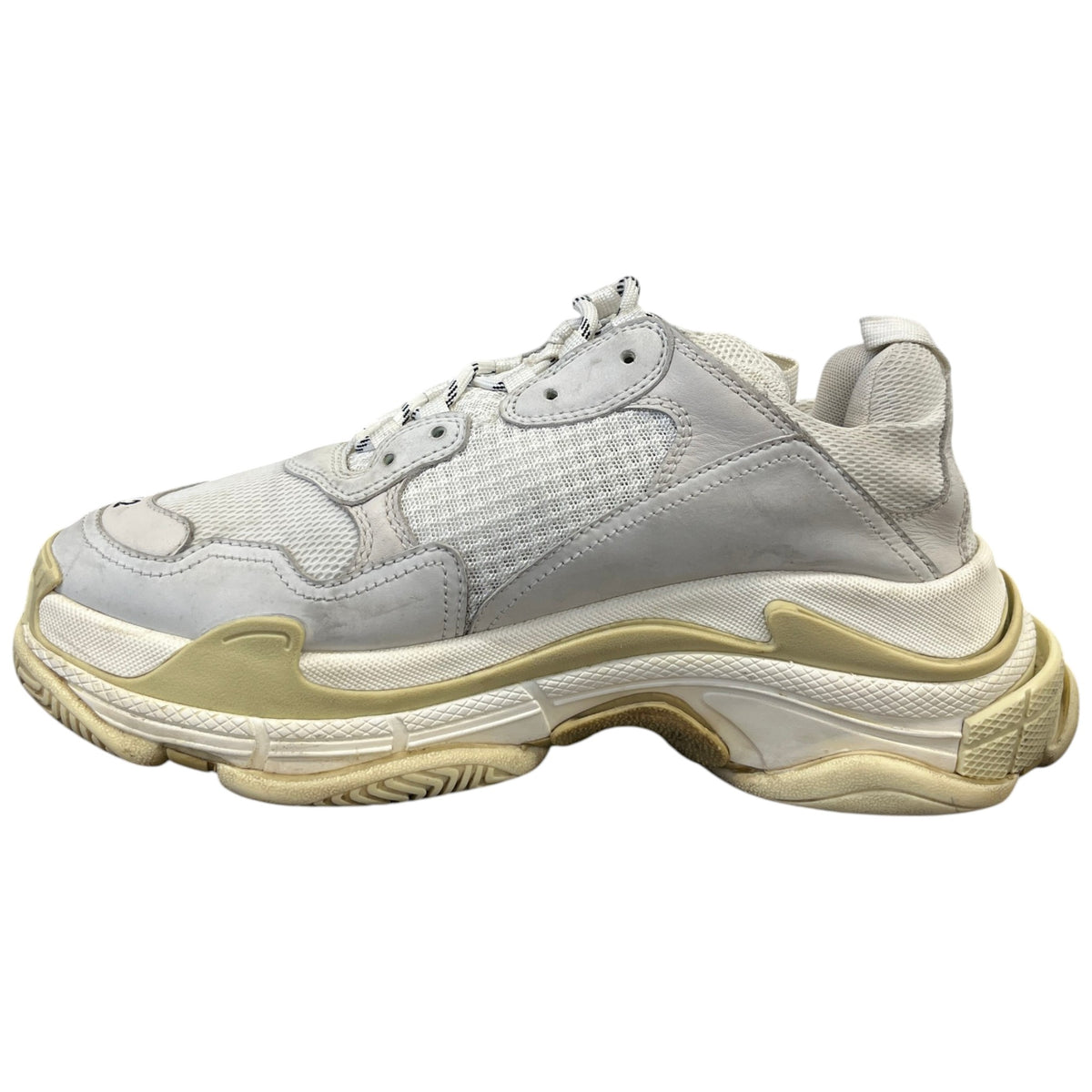 Men's Triple S Low Trainers White Size UK 8 / EU 42 - Photo 2