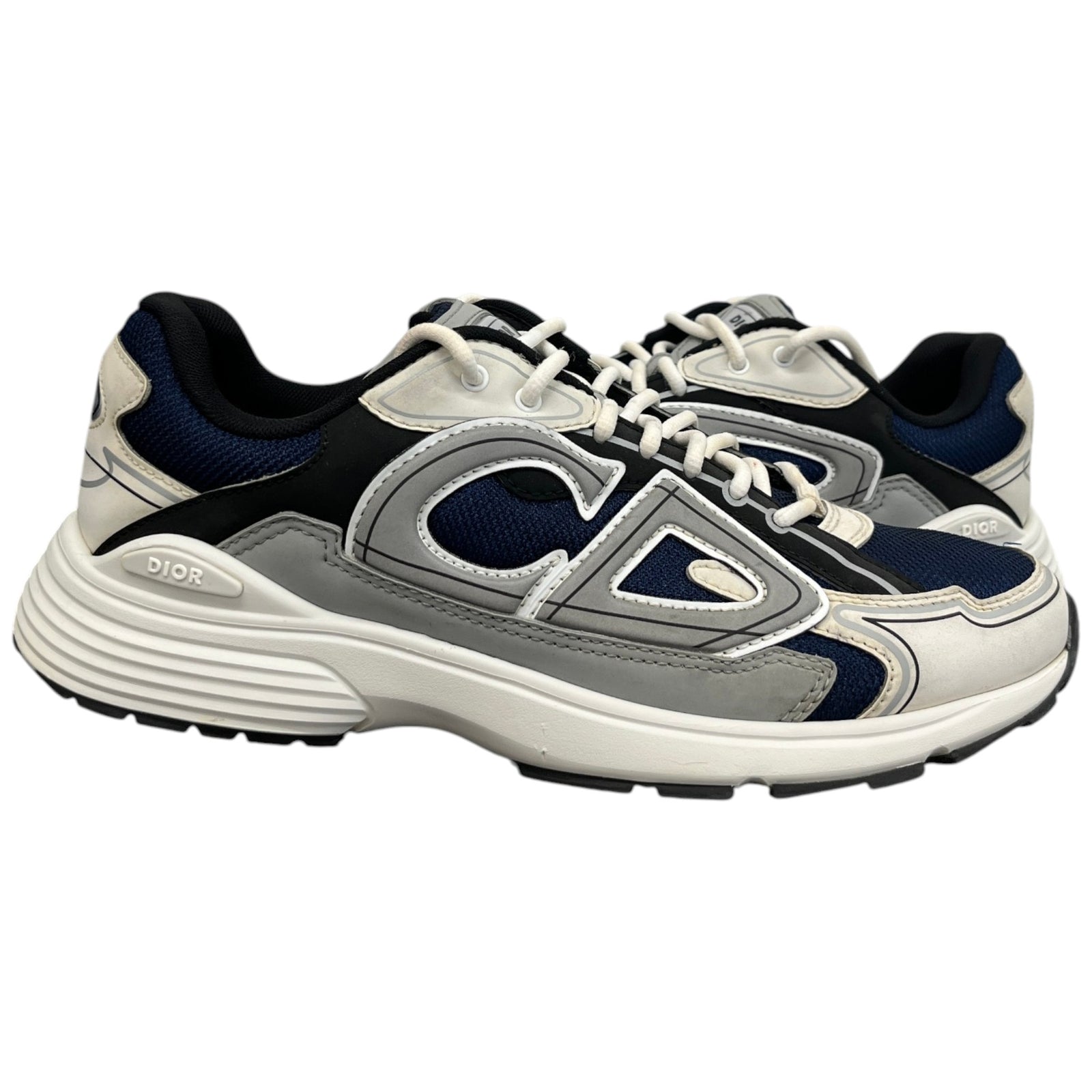 Men's B30 Low Trainers Navy Size EU 43 / UK 9 - Photo 3