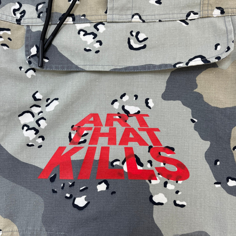 Men's Atk Anorak Jacket Khaki Size L