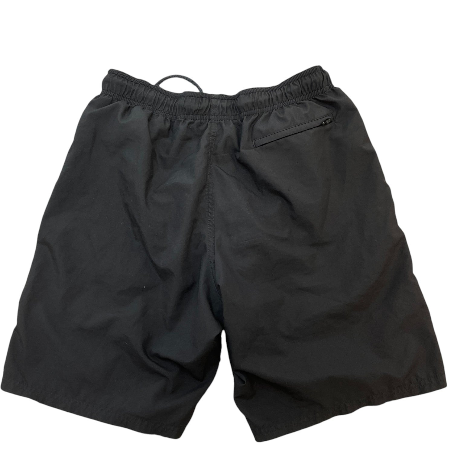 Men's Plain Swim Shorts Black Size M - Photo 2