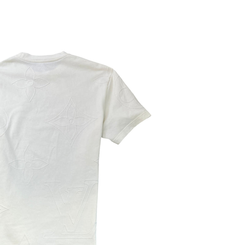 Men's Monogram T-Shirt Cream Size L