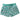 Men's Skull Graphic Print Swim Shorts Green Size W32 / IT 48