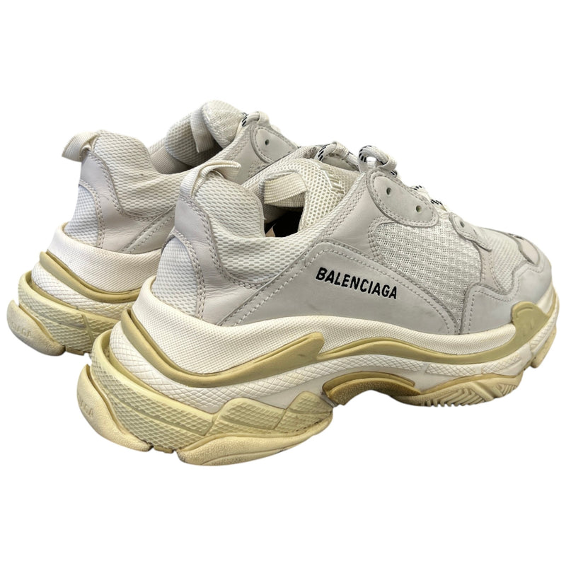 Men's Triple S Low Trainers White Size UK 8 / EU 42