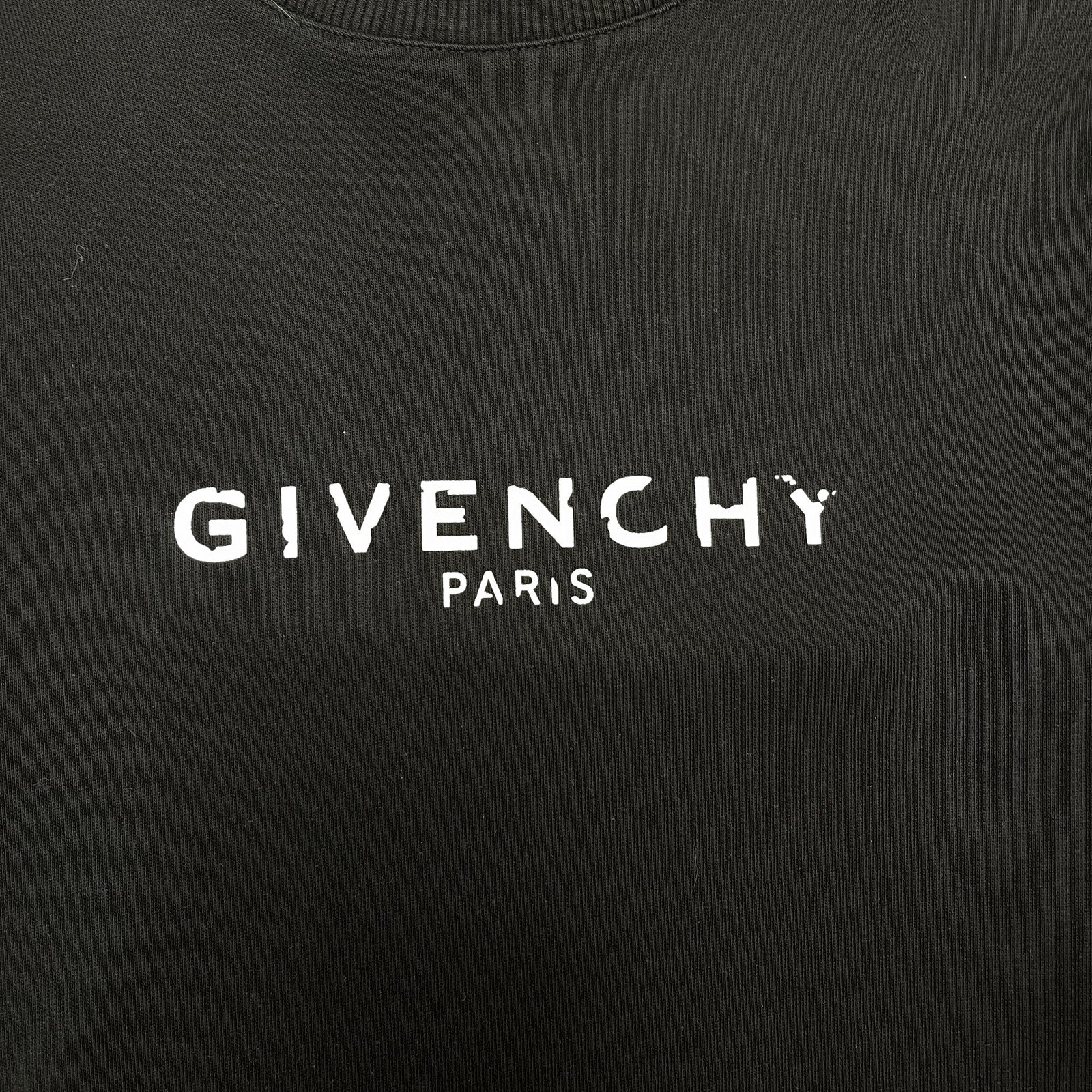 Men's Logo Print Sweatshirt Black Size S - Photo 6