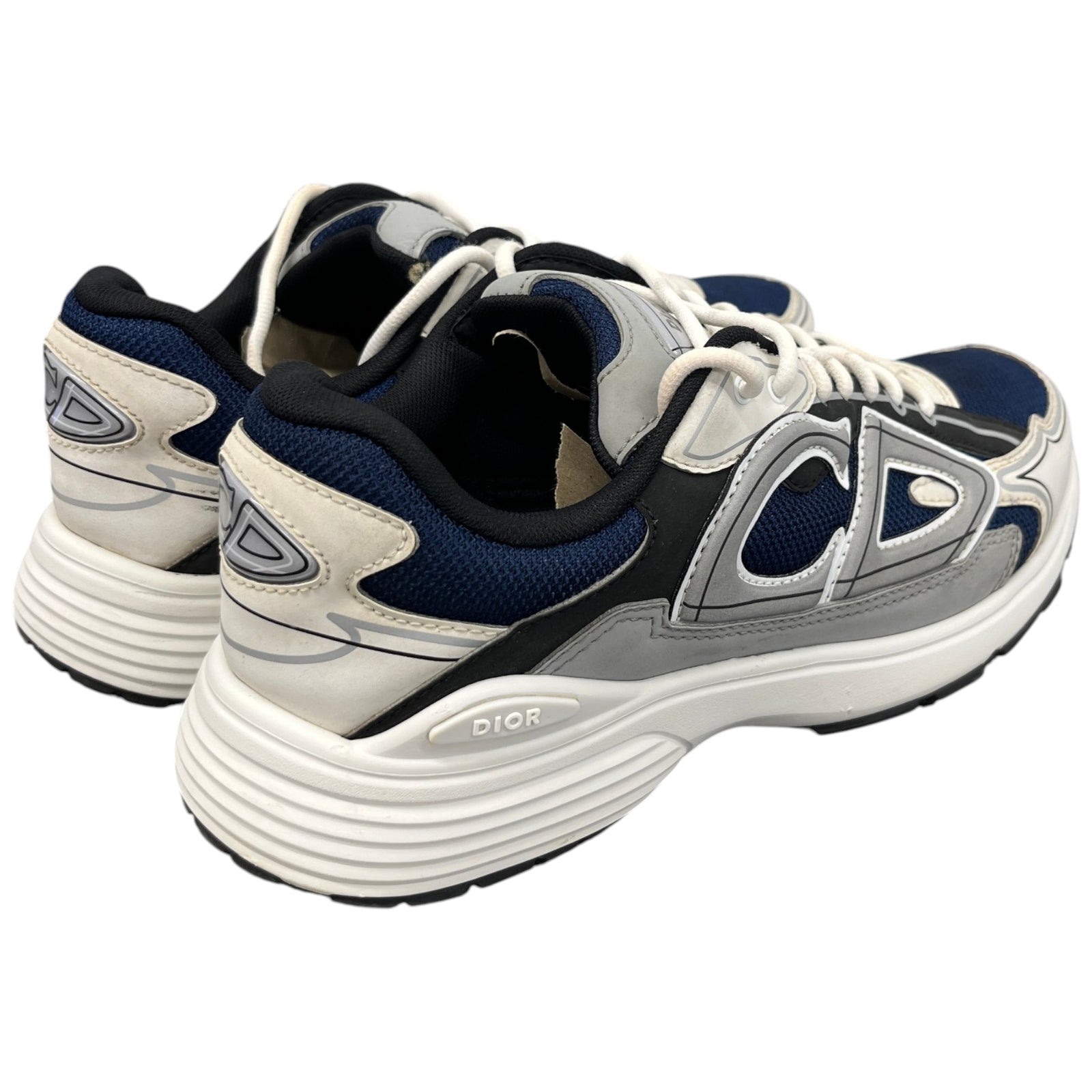 Men's B30 Low Trainers Navy Size EU 43 / UK 9 - Photo 8