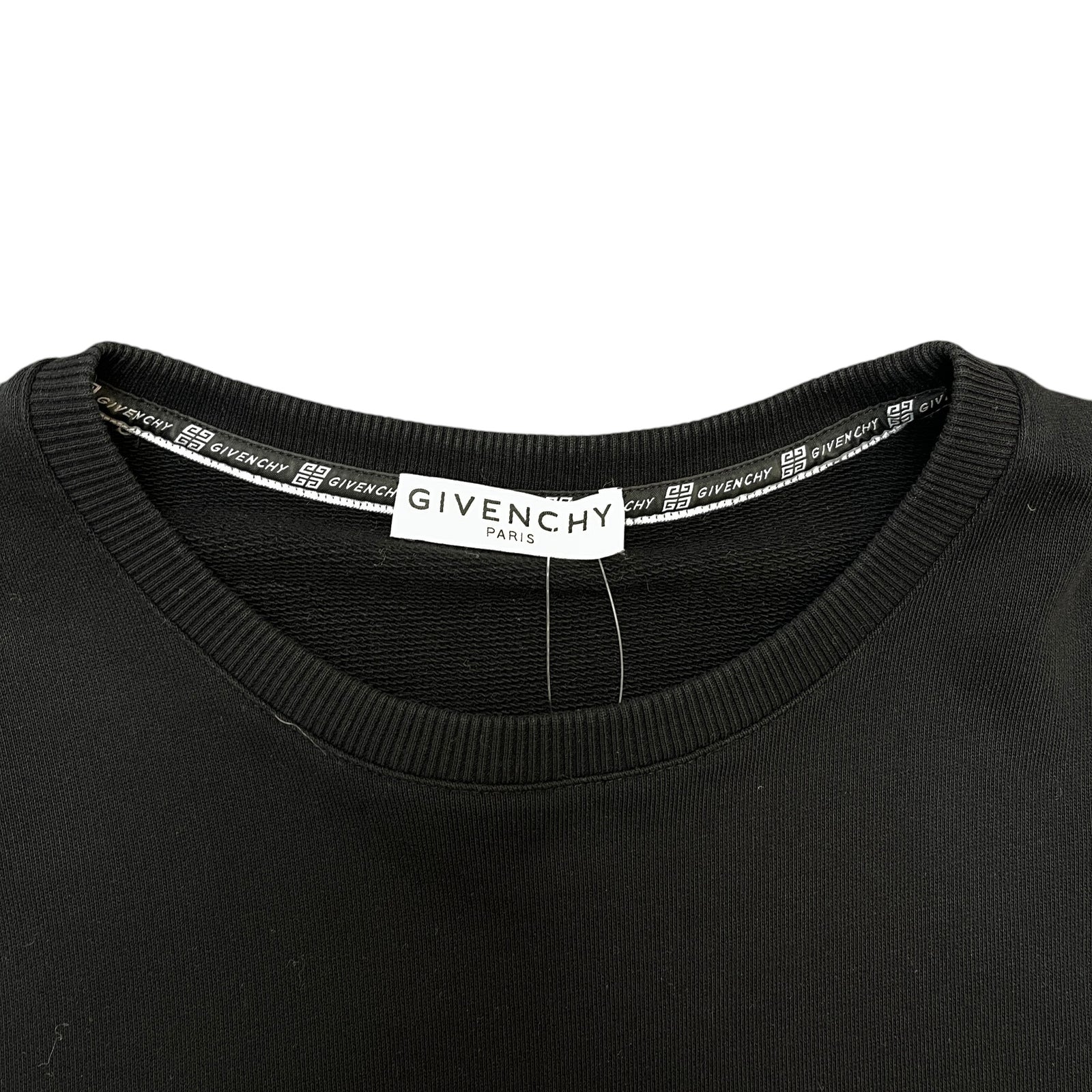 Men's Logo Print Sweatshirt Black Size S - Photo 5