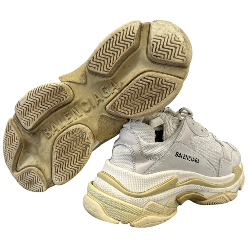 Men's Triple S Low Trainers White Size UK 8 / EU 42